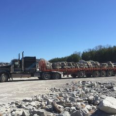 Large Stone Relocation
