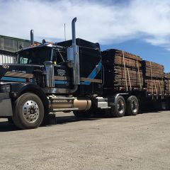 Transport Truck Wendover Construction